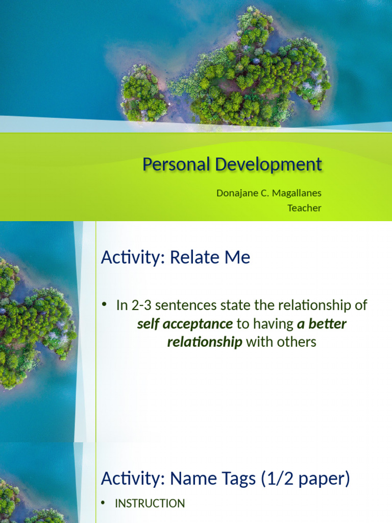 Understanding Self-Concept and Acceptance | PDF | Self Concept | Self