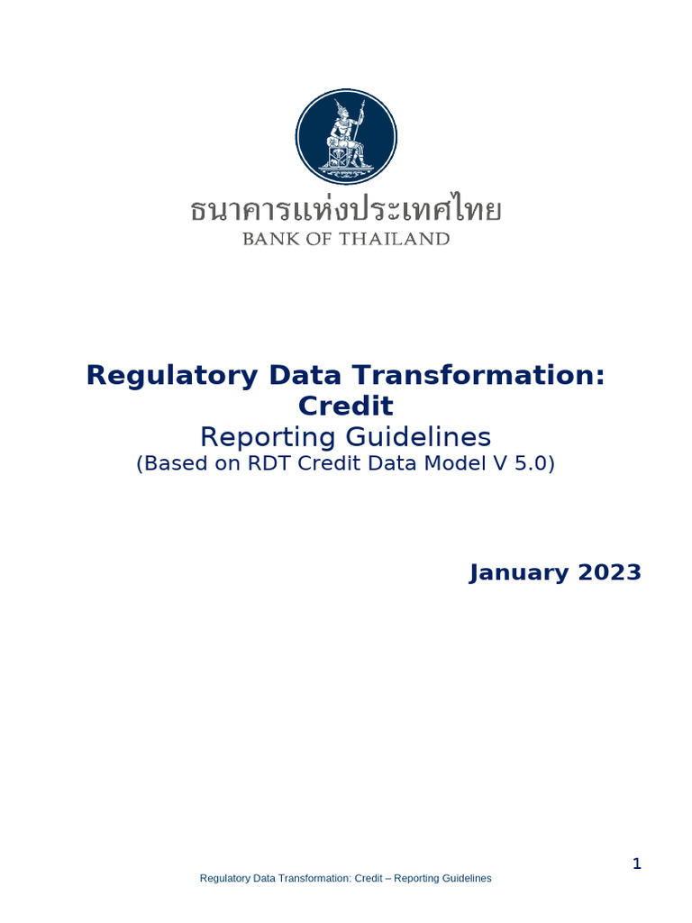 RDT Reporting Guidelines v2.0 | PDF
