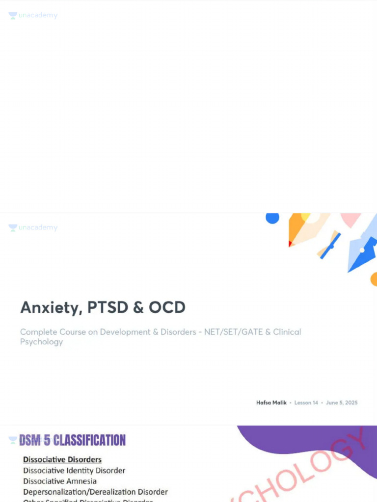 Anxiety PTSD OCD With Anno 1751432379953 | PDF