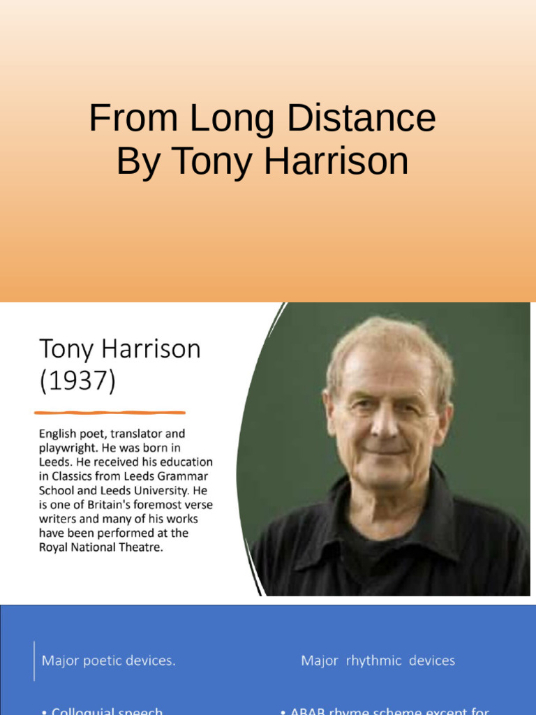 Grief and Memory in Harrison's Poem | PDF | Poetry | Grief