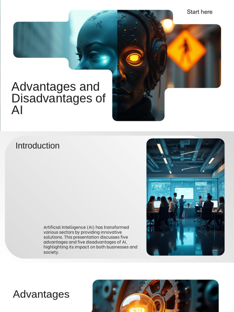 AI Advantages and Disadvantages Overview | PDF | Artificial ...