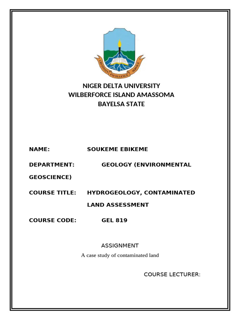 Environmental Laws in Nigeria: A Study | PDF