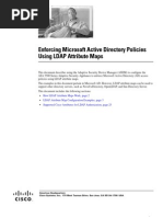 Enforcing Microsoft Active Directory Policies Using LDAP Attribute Maps