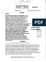 Strunk NOM for Supplement With Aff and Exhibits MOL NYS 6500-2011 and First Supplement to the Complaint