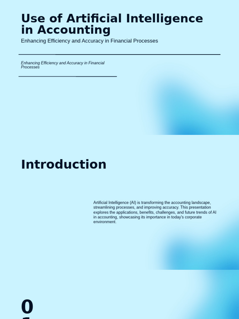 AI Transforming Accounting Efficiency | PDF | Artificial Intelligence ...