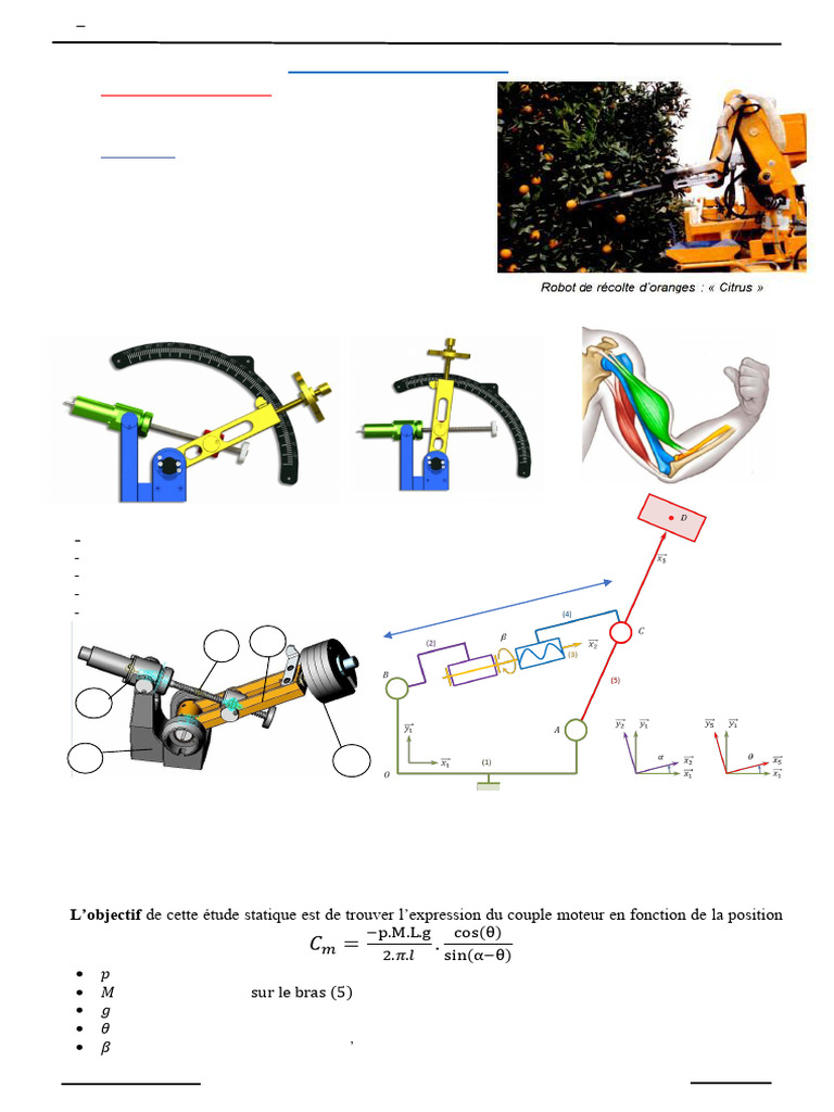 Statique des solides : étude MAXPID et traction | PDF | Mouvement de ...