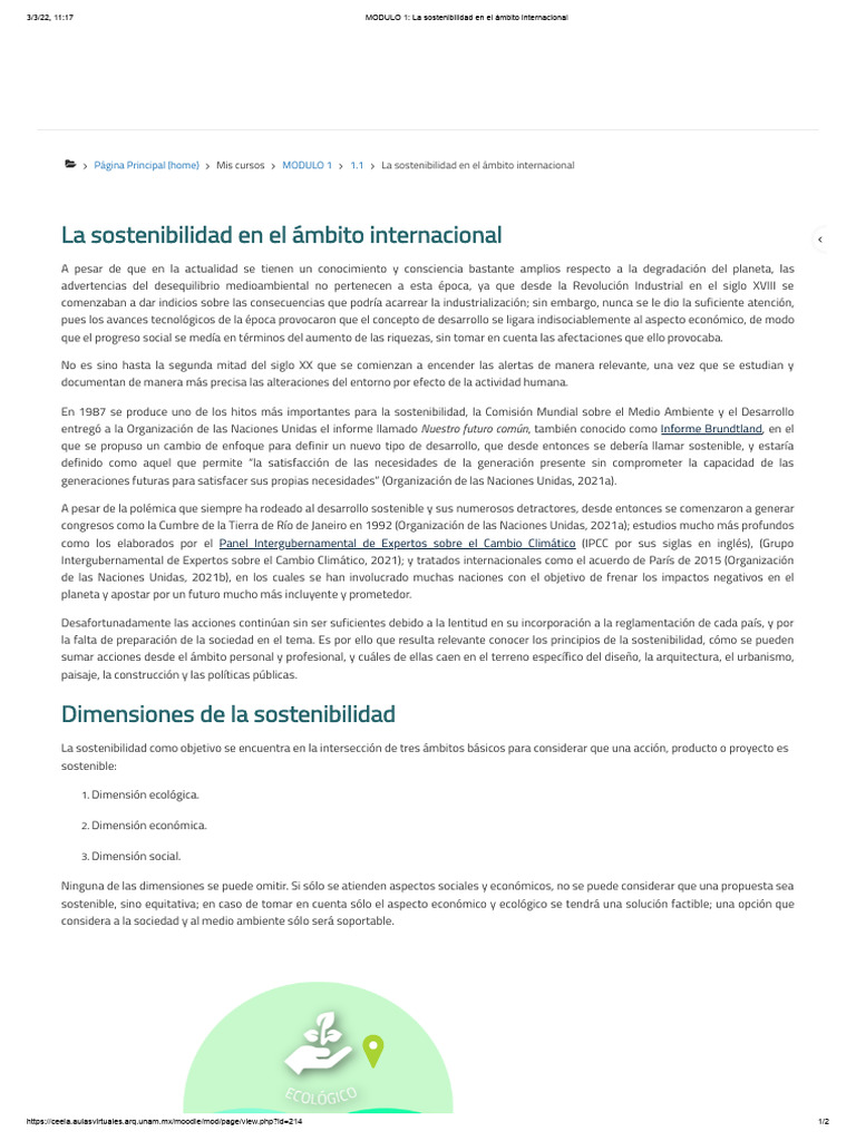 Sostenibilidad: Dimensiones y Retos Globales | PDF | Sustentabilidad ...