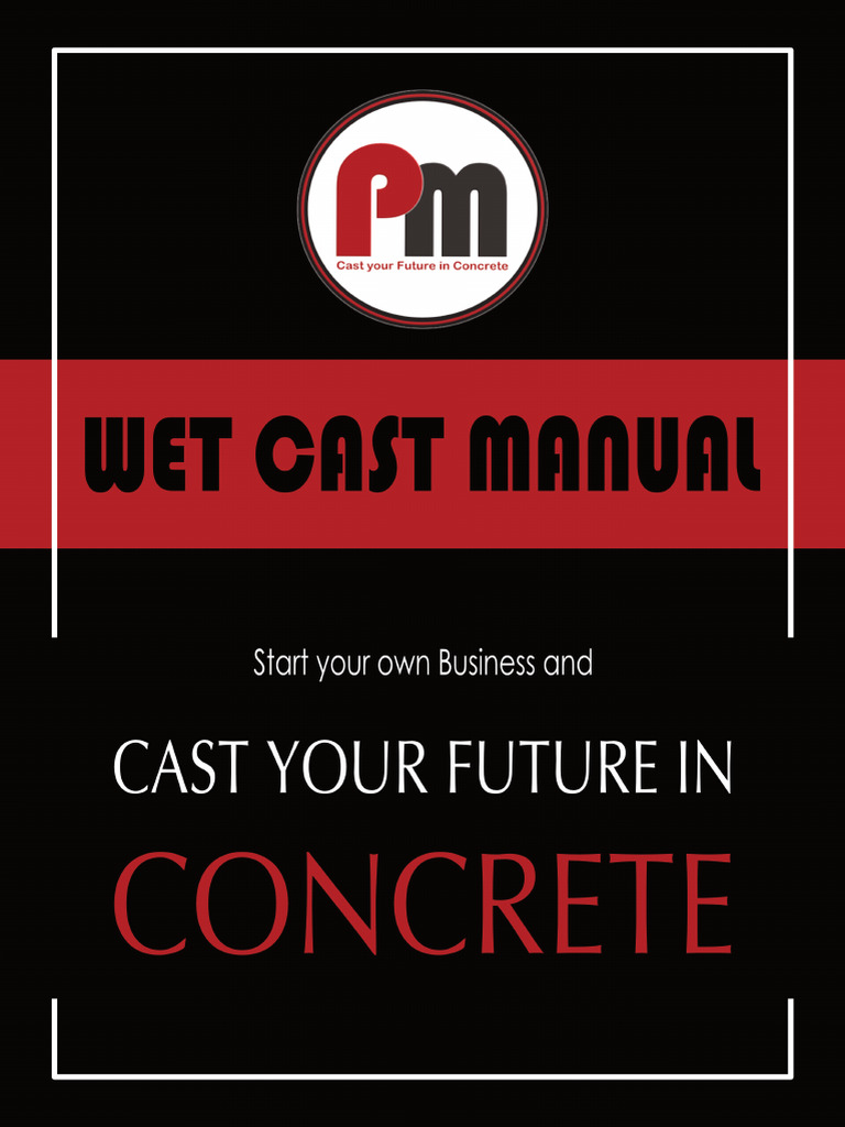 Paving Moulds Weyt Cast Manual | PDF