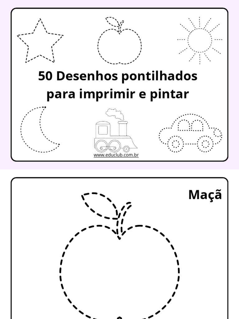 Desenhos Pontilhados para Colorir | PDF