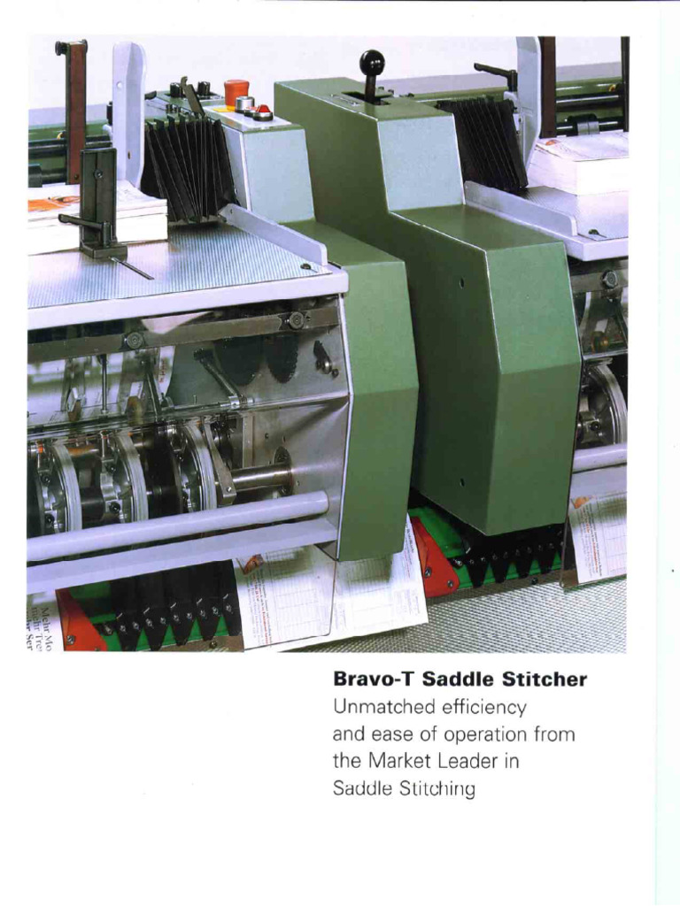 Muller Martini Bravo T | PDF