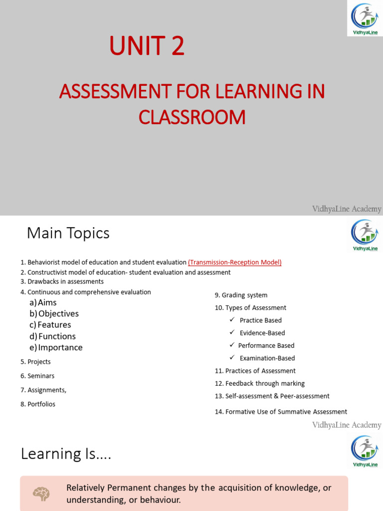 Classroom Assessment Models Explained | PDF | Educational Assessment ...