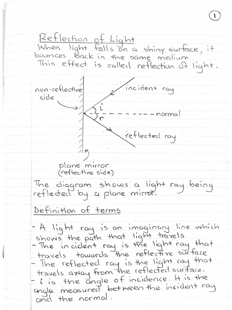 Physics Notes Term 1 F4 Part 1 | PDF