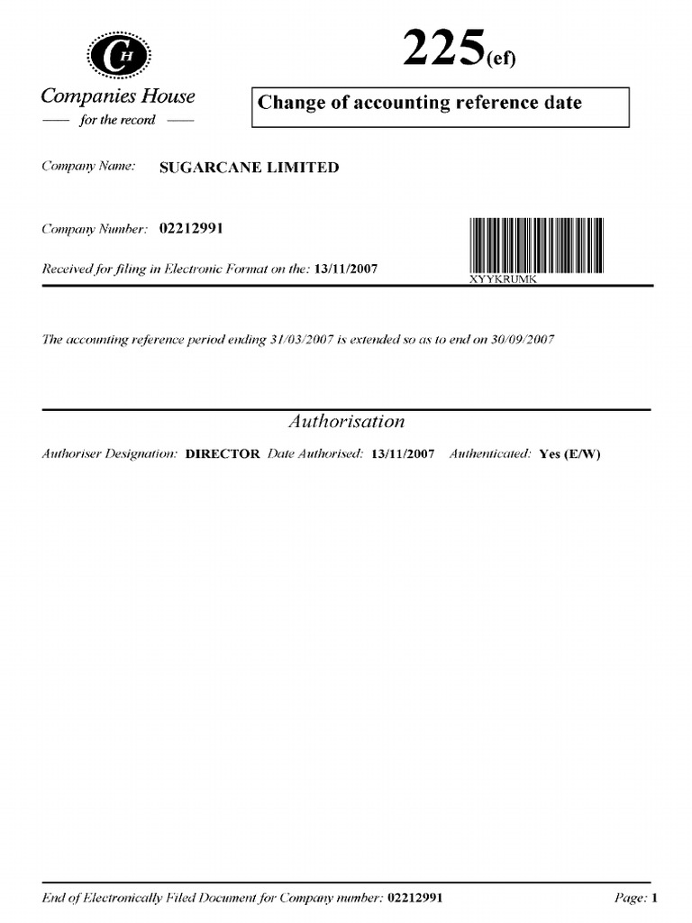 Companies House Document | PDF