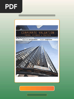 Corporate Valuation Theory Evidence and Practice 2nd Edition by