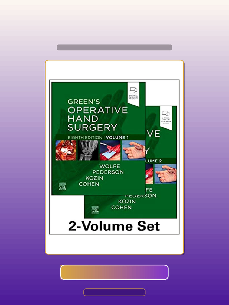 Green's Operative Hand Surgery 第8版 1・2巻 Green's Operative Hand Surgery, 2-Volume Set: 9781455774272