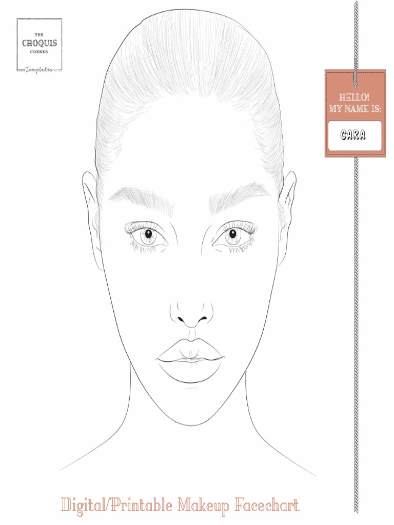 Makeup Model For Art and MUAs Design Graphic | PDF