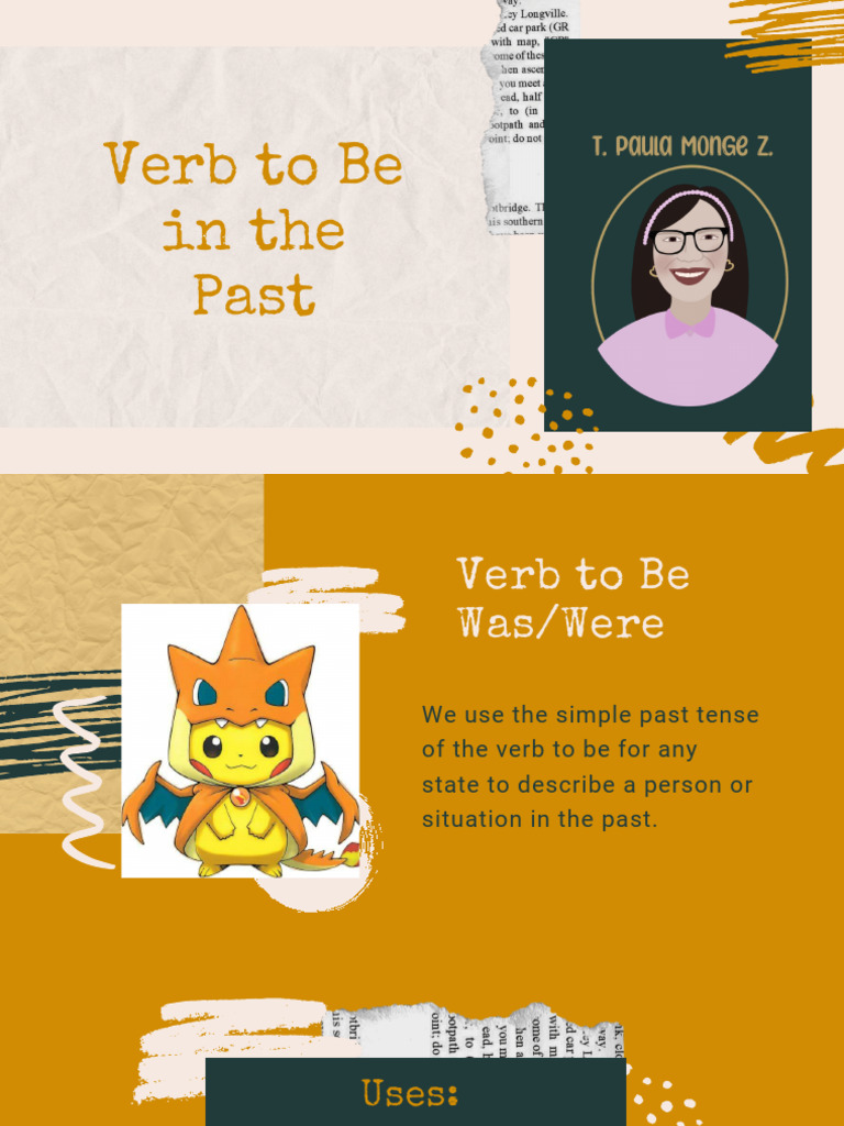Verb To Be in The Past | PDF