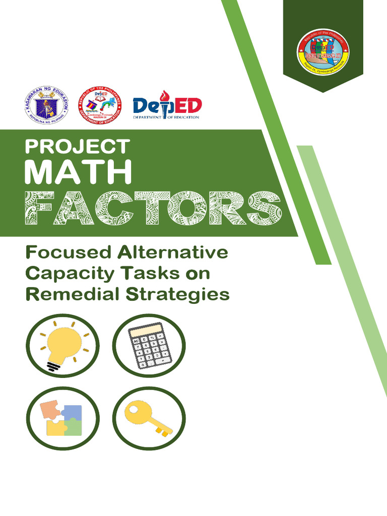 Understanding Division Project Math FACTORS | PDF | Educational ...