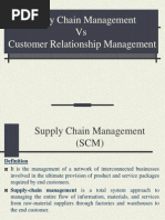 CRM VS SCM