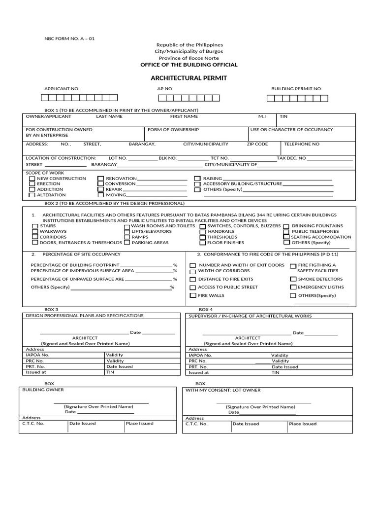 ARCHITECTECURAL PERMIT - New Documents. (AutoRecovered) .New Documents ...