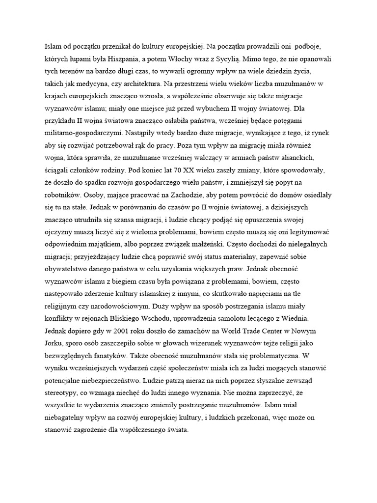 Inwazja Islamu | PDF