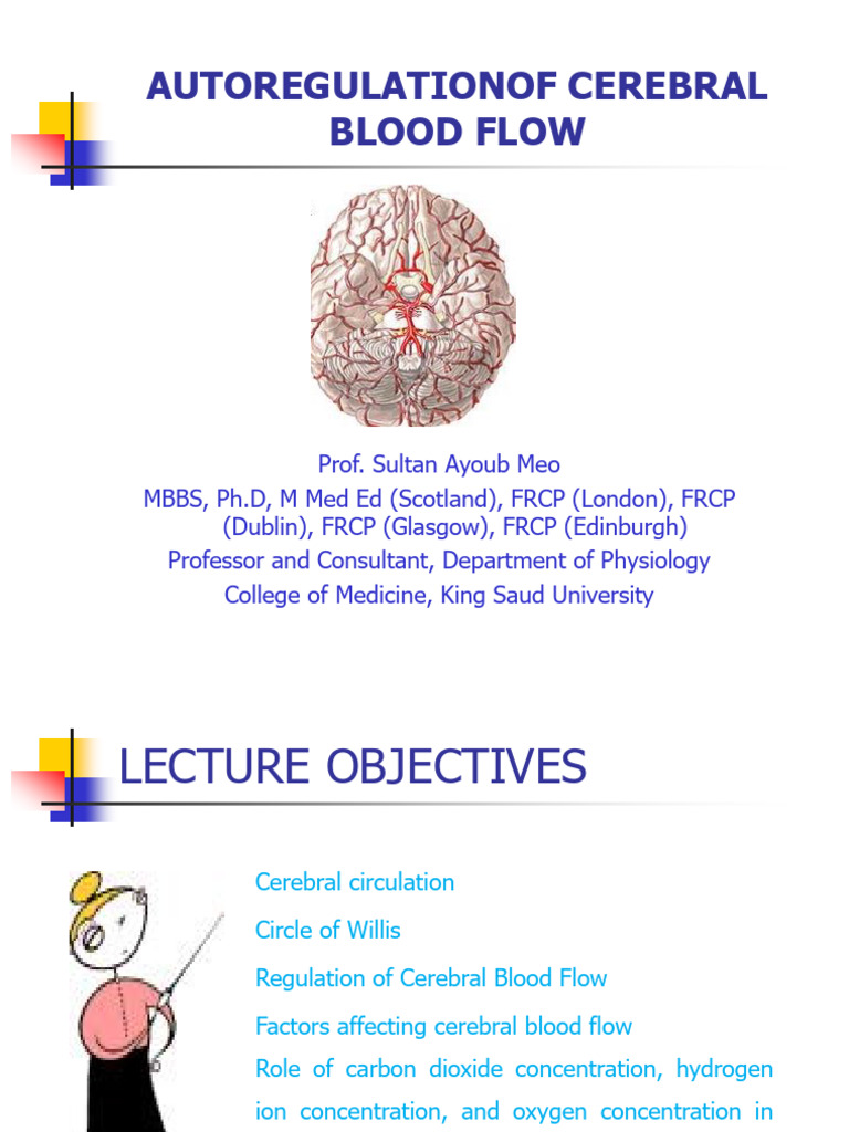21-Cerebral Blood Flow | PDF | Hemodynamics | Vasodilation