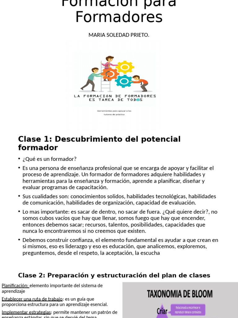 Formación para Formadores | PDF