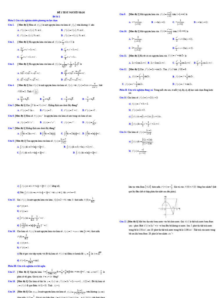 Microsoft Word - 5. À TEST 01-Pb-Chu©n | PDF