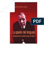 LA PASIÓN DEL LENGUAJE (Borges)