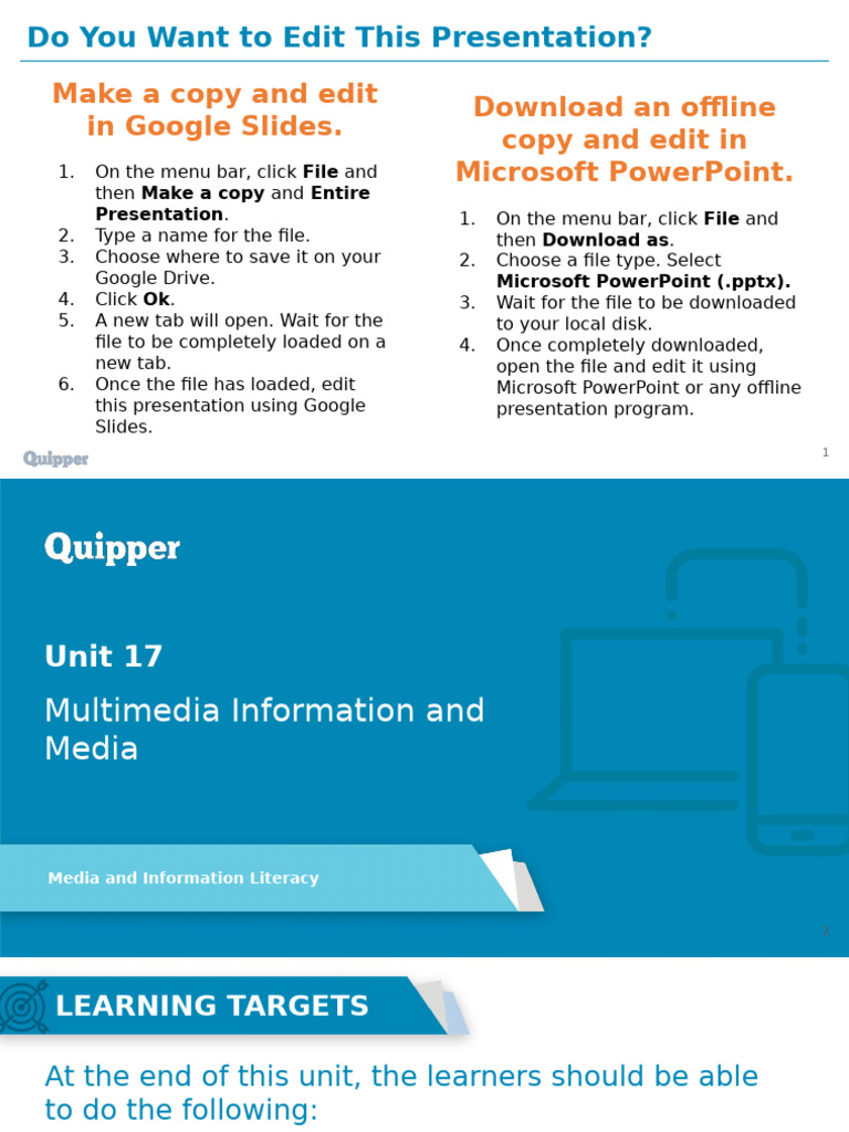 Multimedia Information Literacy Guide | PDF | Multimedia | Computing