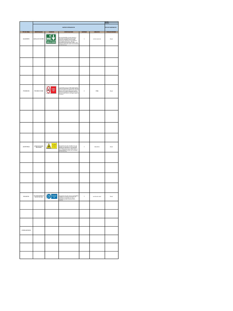 EA5. Identificacion de Señalización | PDF | Color