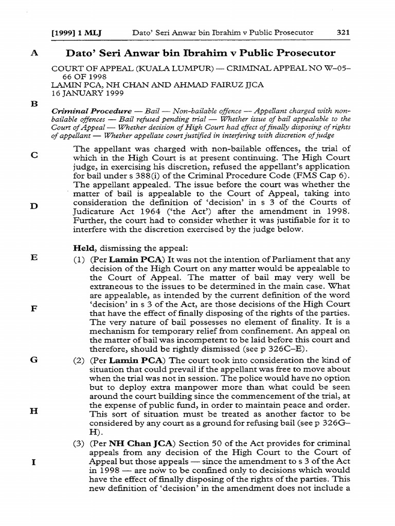 Dato Seri Anwar Bin Ibrahim V Public Prosecutor Pdf