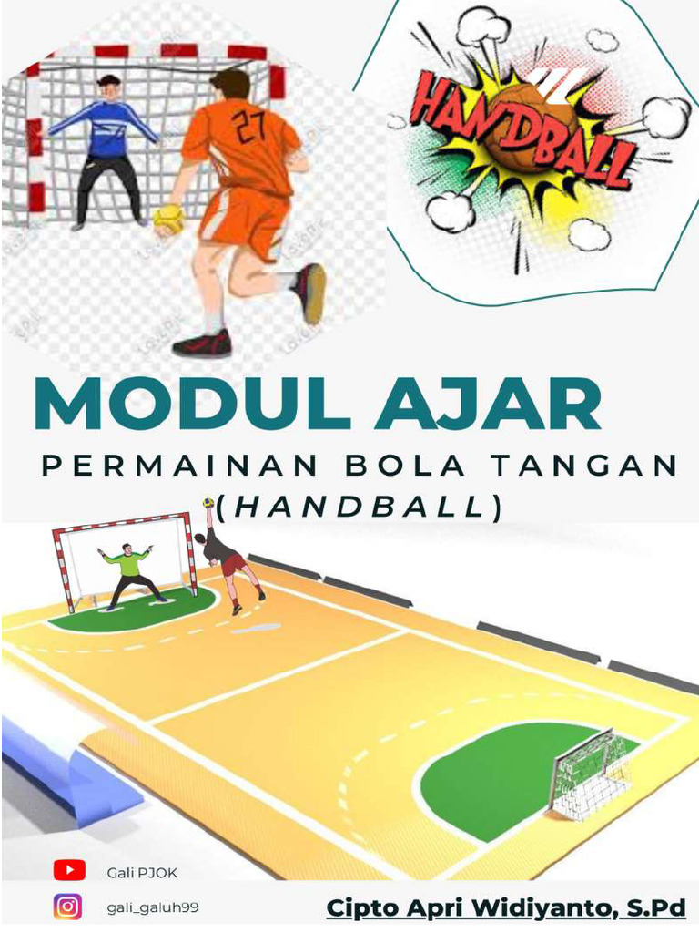 Variasi Gerak Spesifik Handball Kelas VII | PDF
