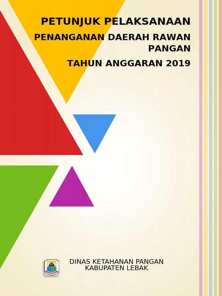 Penanganan Daerah Rawan Pangan 2019 | PDF