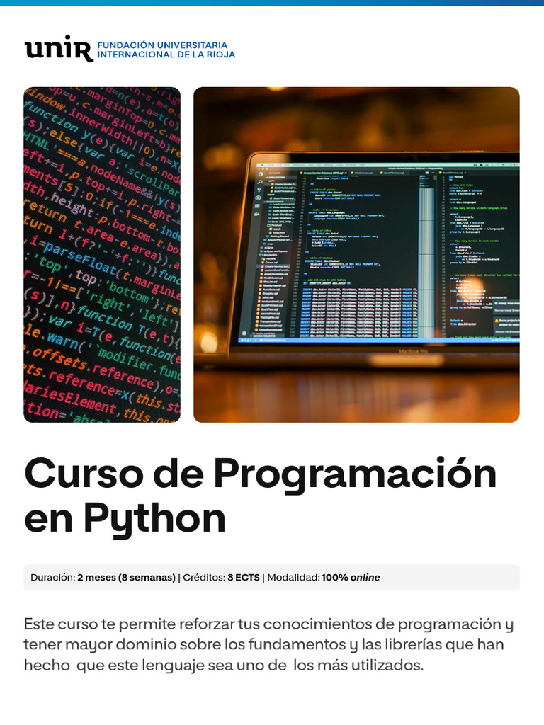 Curso Online de Programación en Python | PDF | Python (lenguaje de ...