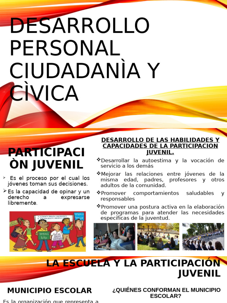Participación Juvenil en la Escuela | PDF | Escuelas