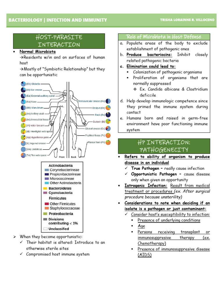 Topic 2 Bacteriology Infection and Immunity | PDF | Inflammation ...