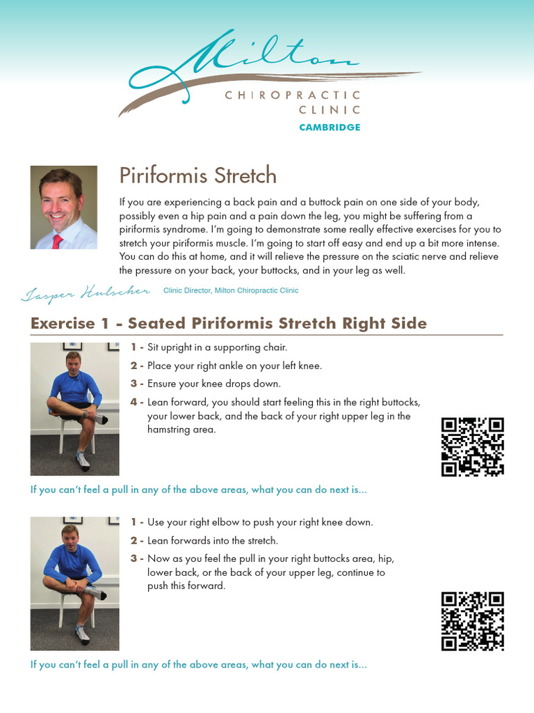 Effective Piriformis Stretch Guide | PDF | Limbs (Anatomy) | Medical ...