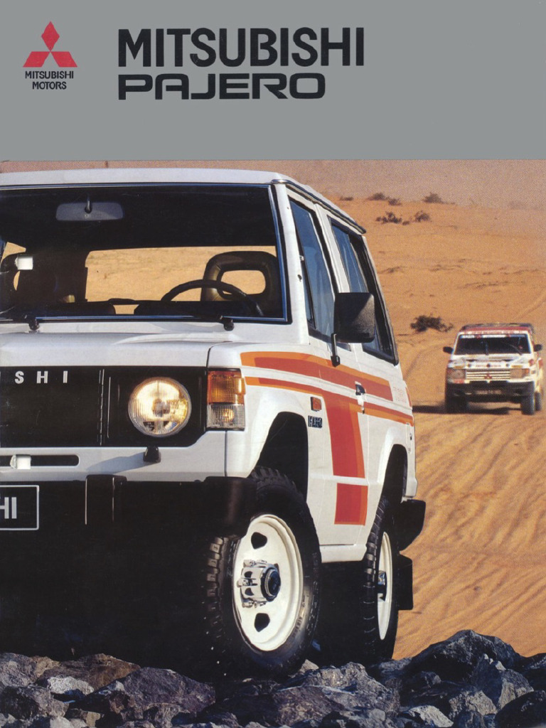 Mitsubishi Pajero 1986 NL | PDF