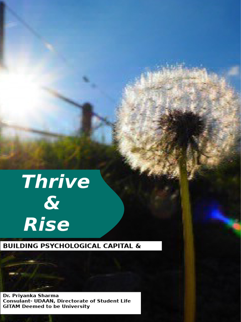 Thrive & Rise Cover Page | PDF