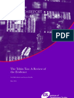 The Tobin Tax - A Review of Evidence May 2011