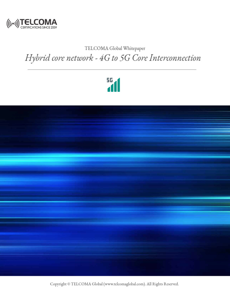 4G to 5G Core Network Interconnection | PDF | Computer Network | 4 G