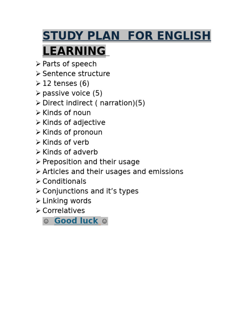 Tamil Guide to English Grammar | PDF