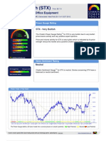 Stock Research Report for STX as of 2/29/12 - Chaikin Power Tools