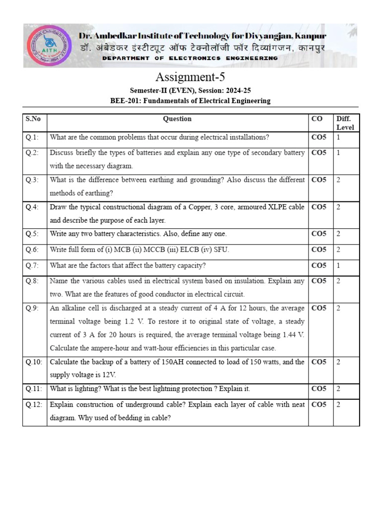 Assignment 5 | PDF