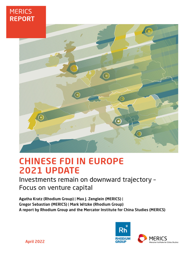 Chinese FDI in Europe: 2021 Trends | PDF | Foreign Direct Investment ...