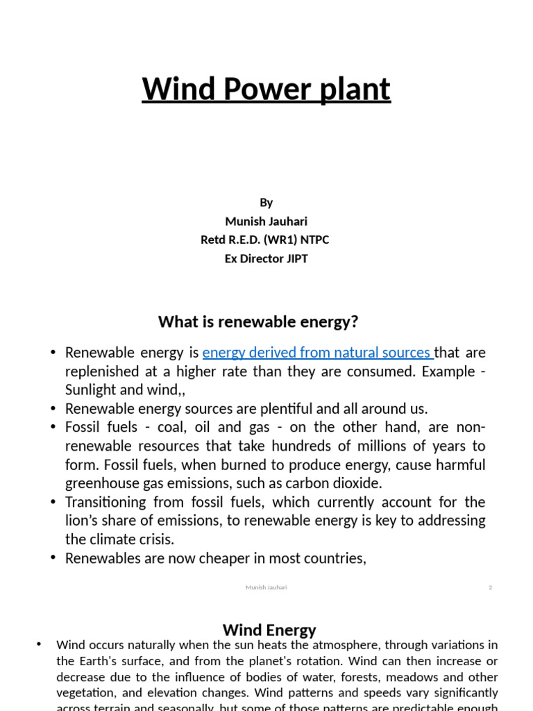 Wind Energy Potential in India | PDF | Wind Turbine | Wind Power