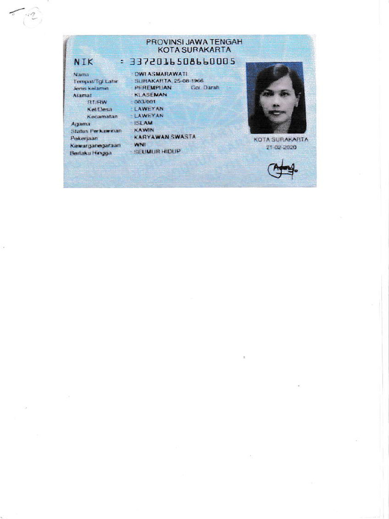 KTP Dwi Asmarawati | PDF