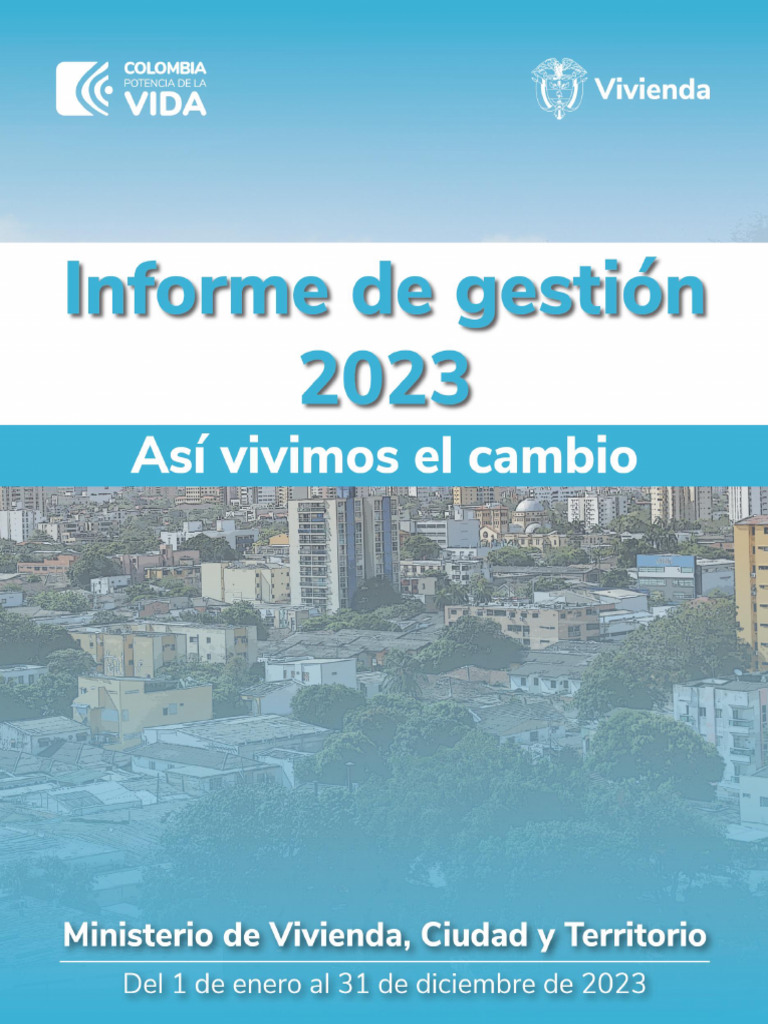 Informe de Gestion 2023 | PDF | Sustentabilidad | Agua