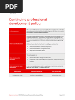 Continuing Professional Development Standard | PDF | Professional ...